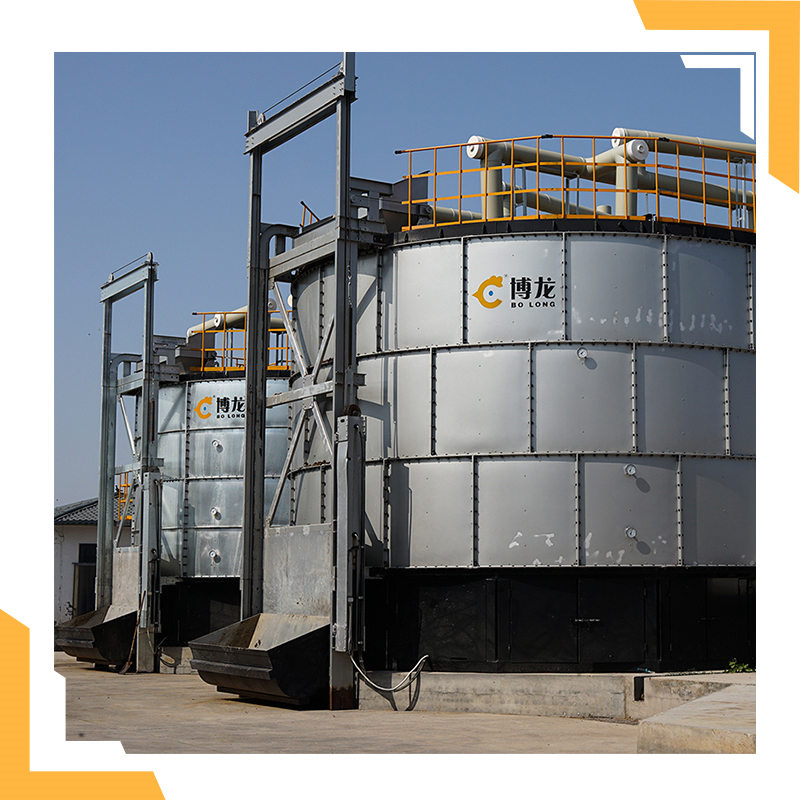 Odor – elimination compost tank with noise-free deodorization